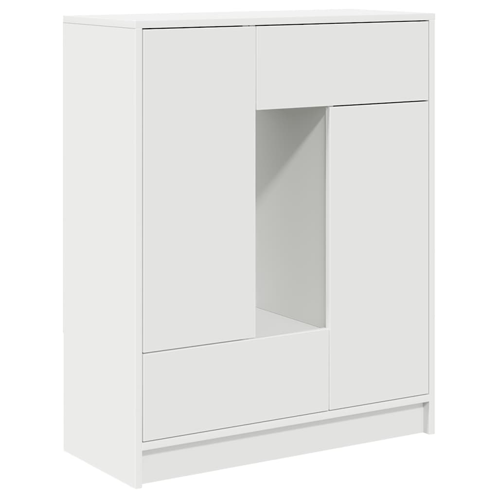 Aparador-Rosal-2-puertas---2-cajones---compartimento-blanco-90x73x31-cm