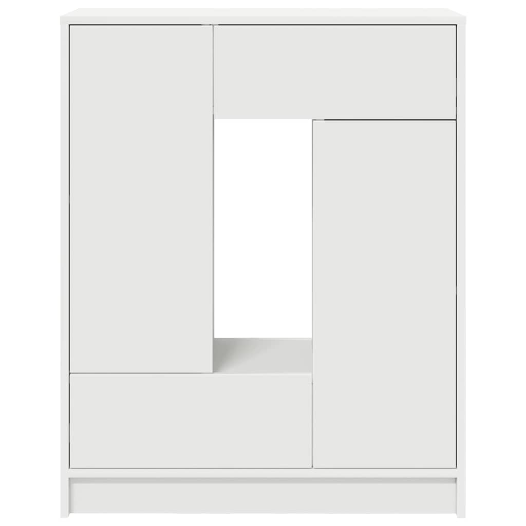 Aparador-Rosal-2-puertas---2-cajones---compartimento-blanco-90x73x31-cm