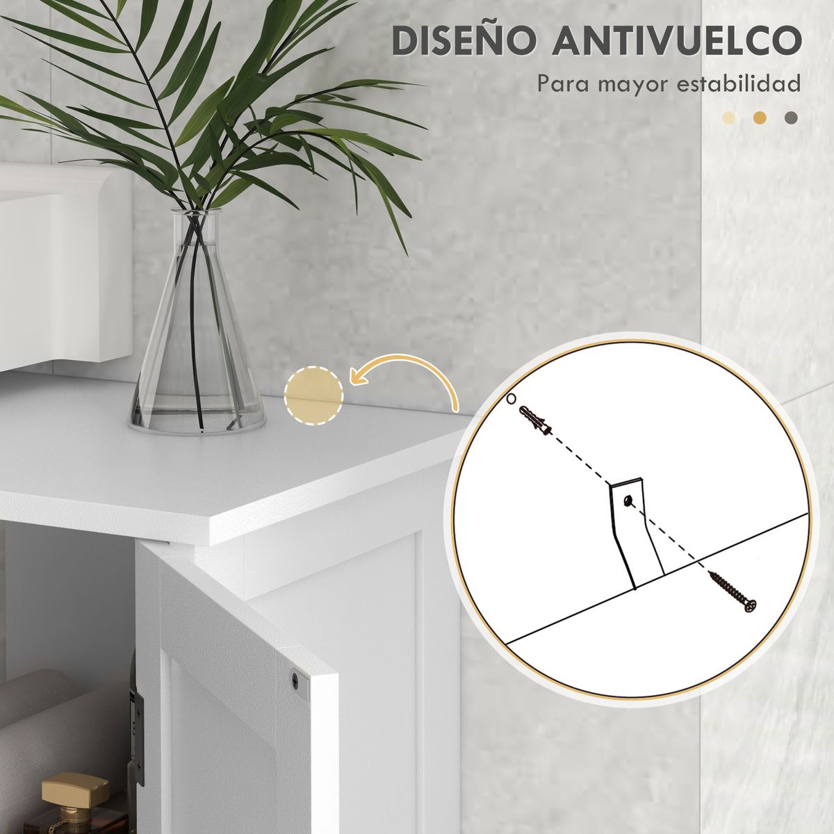 Mueble-de-lavabo-Farm-Kleankin-2-puertas---3-estantes-abiertos-blanco-60x90x30-cm-