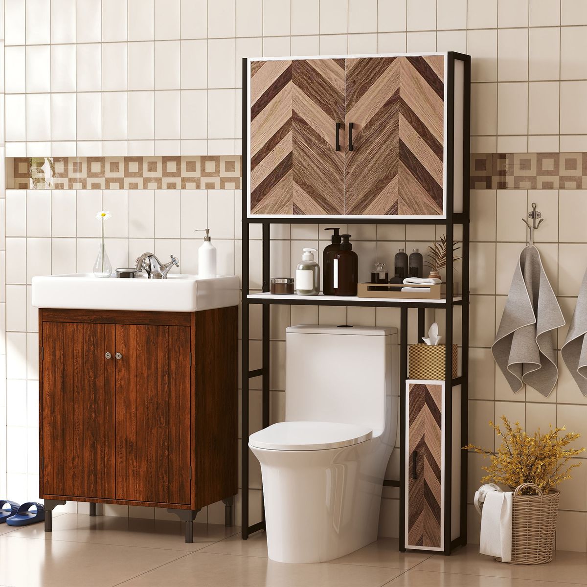 Armario-auxiliar-Coco-Kleankin-sobre-inodoro-marron-178x795x23-cm-