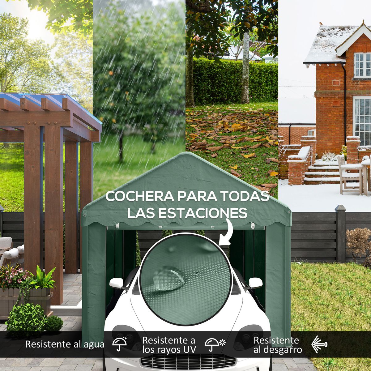 Carpa-Burgos-Outsunny-puertas-desmontables-verde-280x594x300-cm-