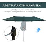 Sombrilla-doble-Oslo-Outsunny-apertura-con-manivela-238x455x265-cm-