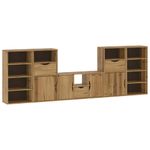 Mueble-de-TV-Cascada-5-piezas-diseño-modular-natural--lateral