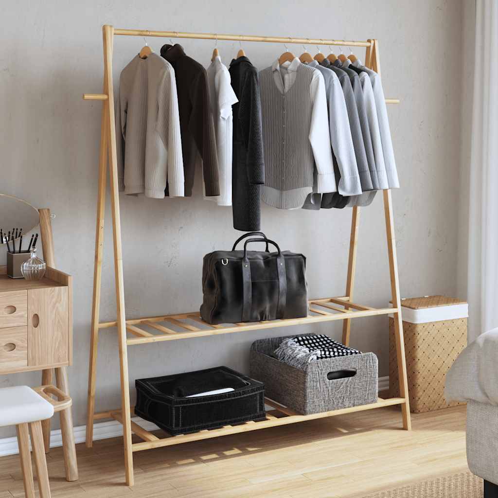 Perchero-Bosque-plegable-2-estantes-natural-1505x132x455-cm-ambientada-dos