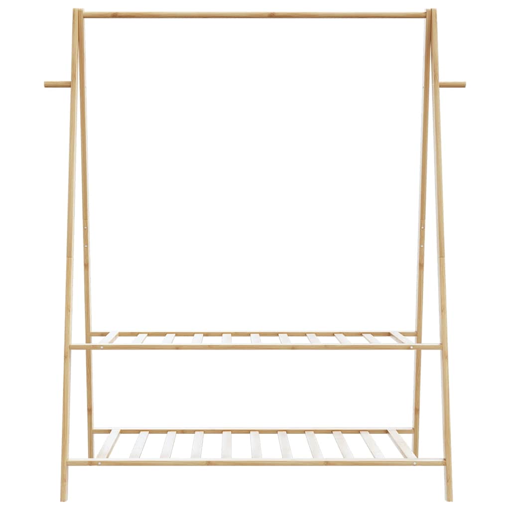 Perchero-Bosque-plegable-2-estantes-natural-1505x132x455-cm-frontal