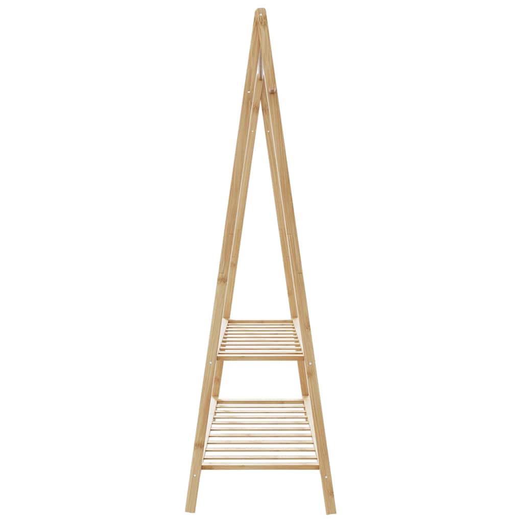 Perchero-Bosque-plegable-2-estantes-natural-1505x132x455-cm-perfil