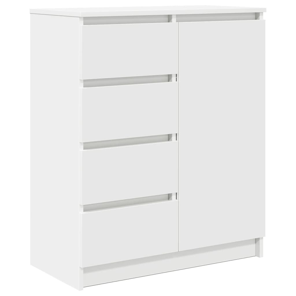 Aparador-Rizo-puerta---4-cajones-blanco-84x71x35-cm-lateral