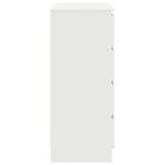 Aparador-Rizo-puerta---4-cajones-blanco-84x71x35-cm-perfil