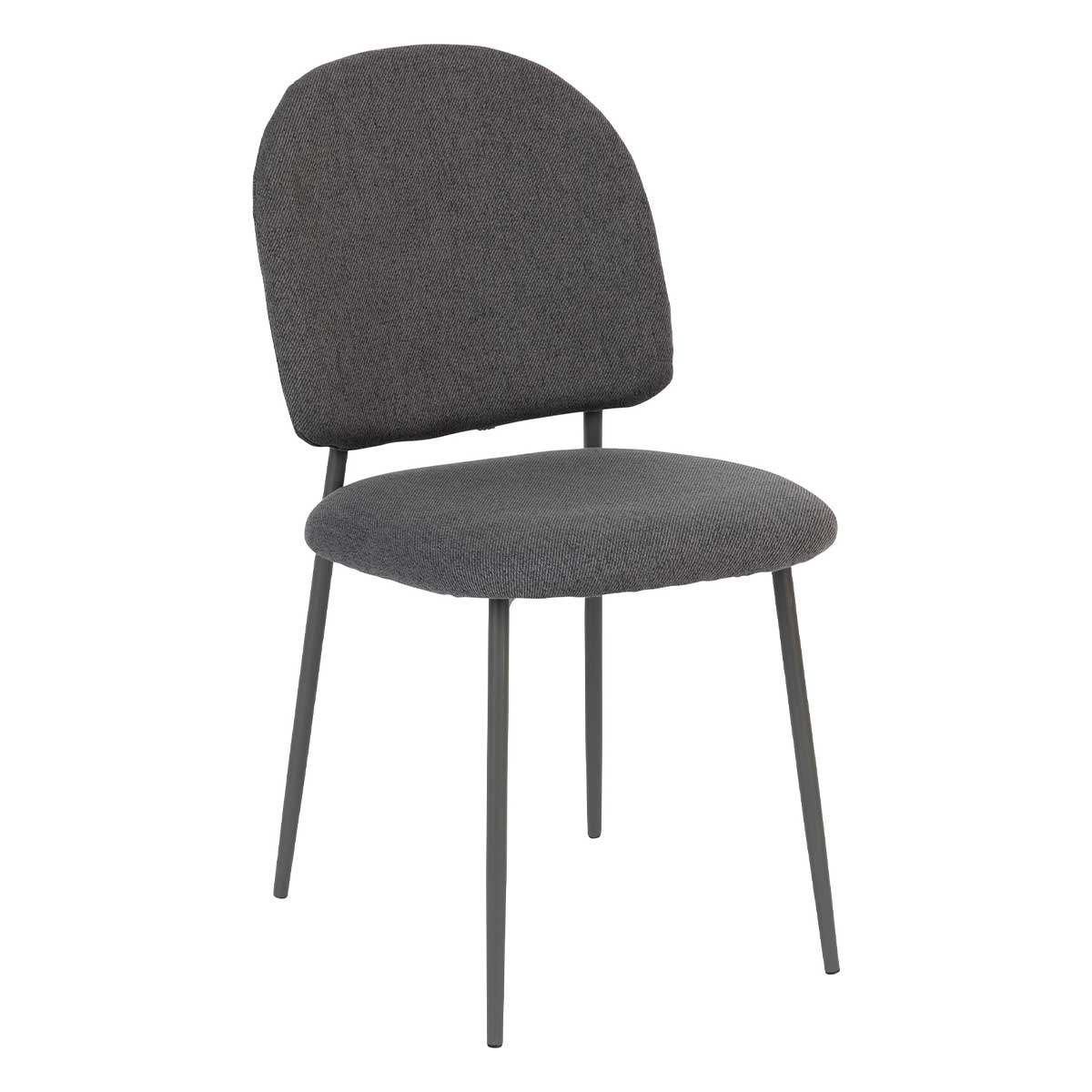 Silla-de-comedor-Kamili-redondeada-patas-acero-gris-84x43x57-cm