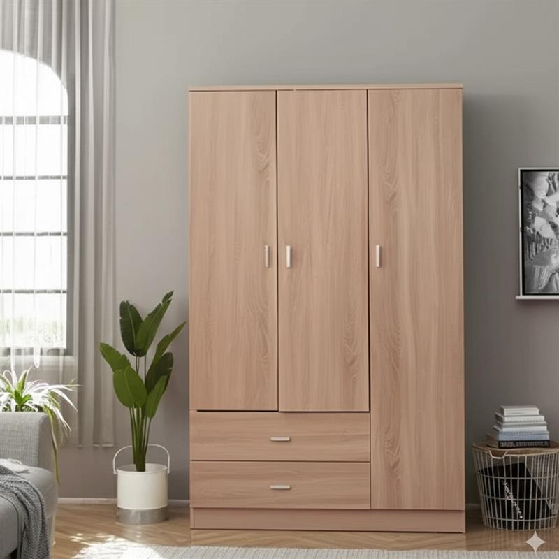 Armario-Boreal-3-puertas---2-cajones-cambria-180x90x42-cm