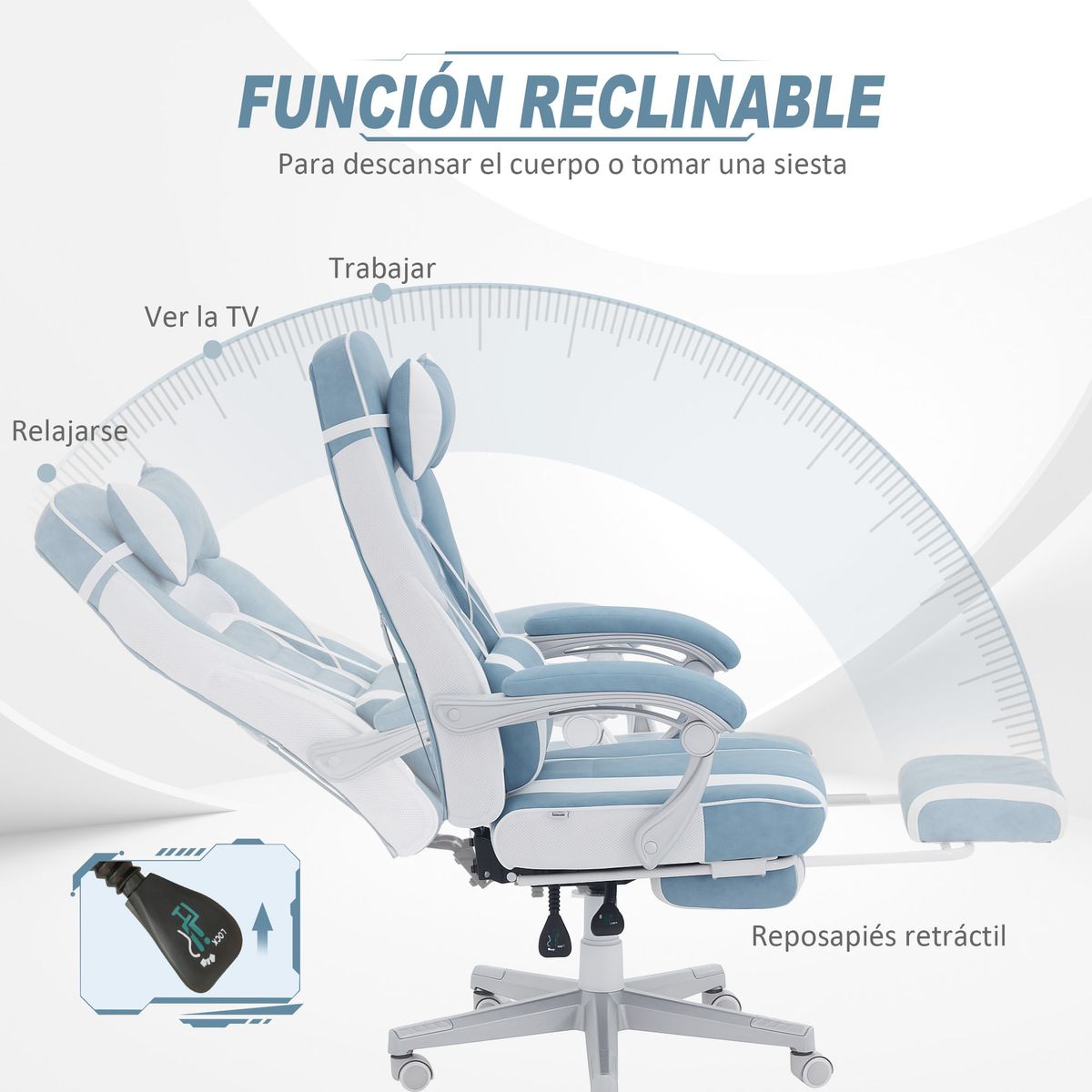 Silla-gaming-Gales-Homcom-reclinable---2-cojines---reposapies-blanco-azul-945-102x63x145-cm-