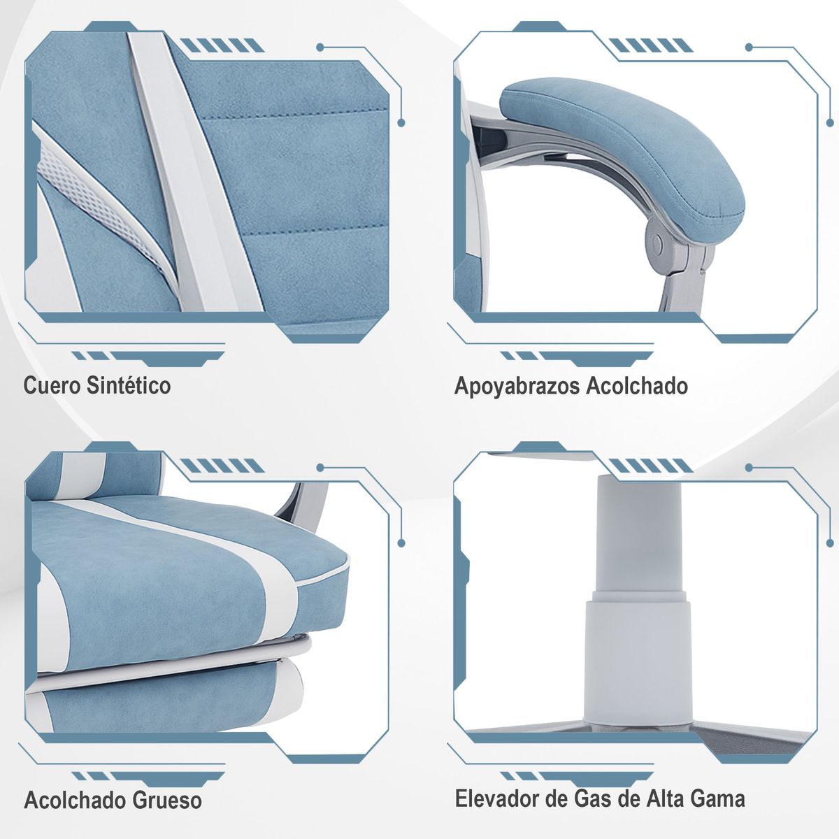Silla-gaming-Gales-Homcom-reclinable---2-cojines---reposapies-blanco-azul-945-102x63x145-cm-