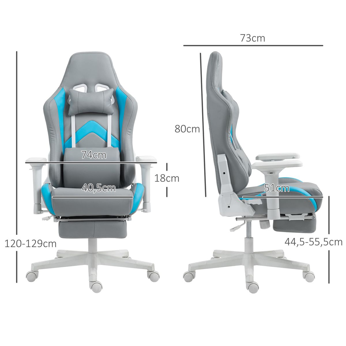 Silla-gaming-Cork-Homcom-reposabrazos-4D---reposapies-gris-azul-120-129x74x73-cm-