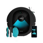 Robot-aspirador-Cecotec-Conga-8490-Ultimate-Ultra-Power-7000Pa---base-de-carga-negro-fondo-blanco