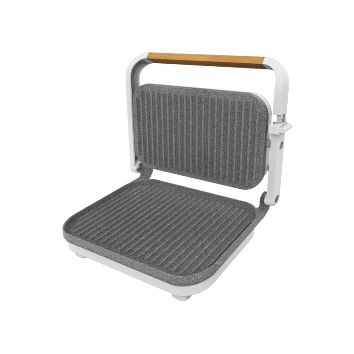 Parrilla-electrica-Cecotec-Rock’nGrill-1200-Wood-1300W-piedra-RockStone-blanco-parrillas
