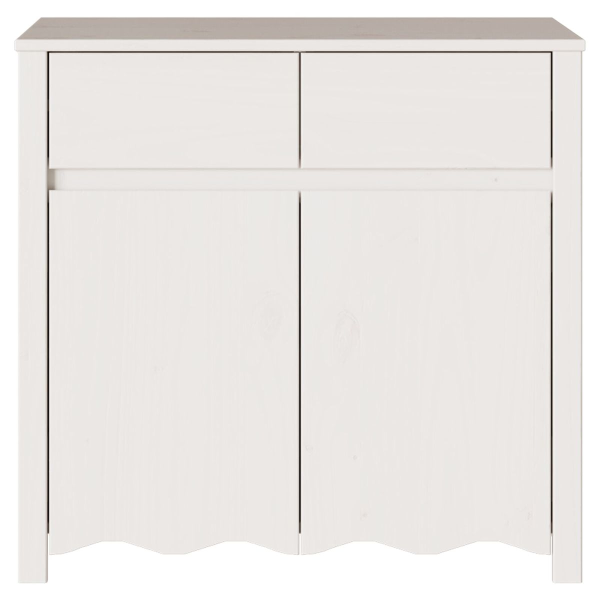 Aparador-Forest-doble-puerta---2-cajones-blanco-755x79x43-cm-frontal