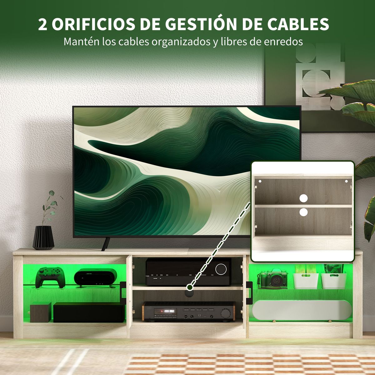 Mueble-de-TV-Viena-Homcom-armario---4-compartimentos-natural-45x180x35-cm