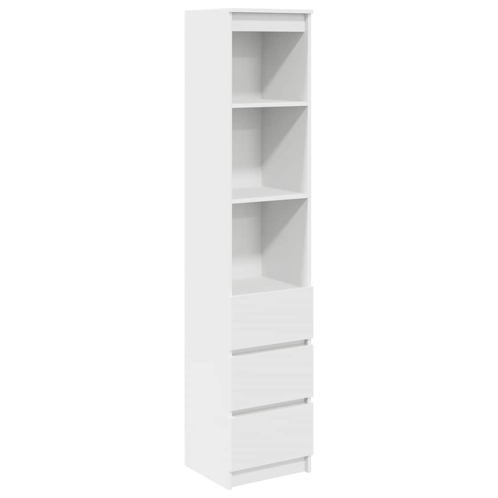 Aparador-Regina-3-estantes---3-cajones-blanco-180x375x35-cm-lateral