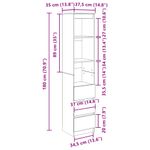 Aparador-Regina-3-estantes---3-cajones-blanco-180x375x35-cm-medidas