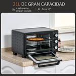 Horno-de-sobremesa-Alec-Homcom-1400W-21L-3-modos---temporizador-negro-46-cm