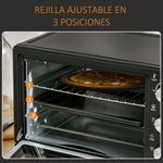 Horno-de-sobremesa-Alec-Homcom-1400W-21L-3-modos---temporizador-negro-46-cm