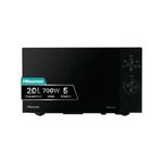 Microondas-Hisense-H20MOBP1-700W-20L-5-potencias-negro-fondo-blanco
