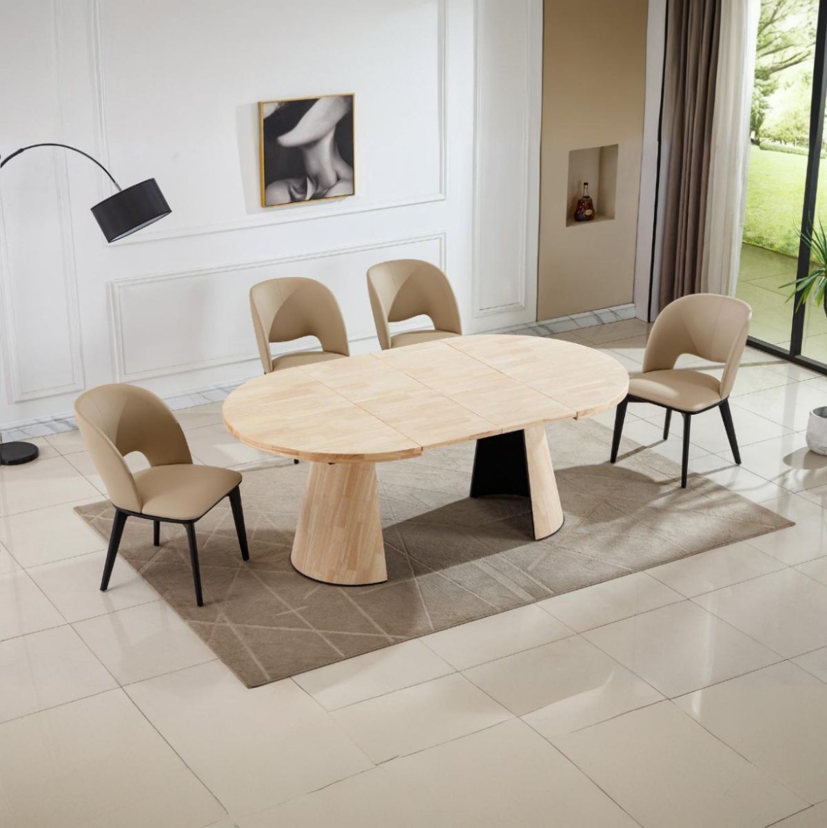 Mesa-de-comedor-Kenia-redonda-extensible-nordish-76x120-160-200x120-cm-extendida-completa