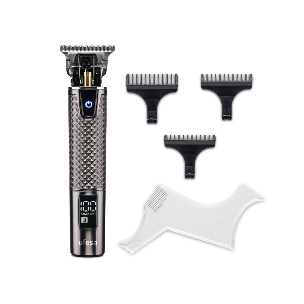 Afeitadora-Ufesa-LCD-CP-Razor-Fade-5W-3-peines---neceser-negro-cabezales