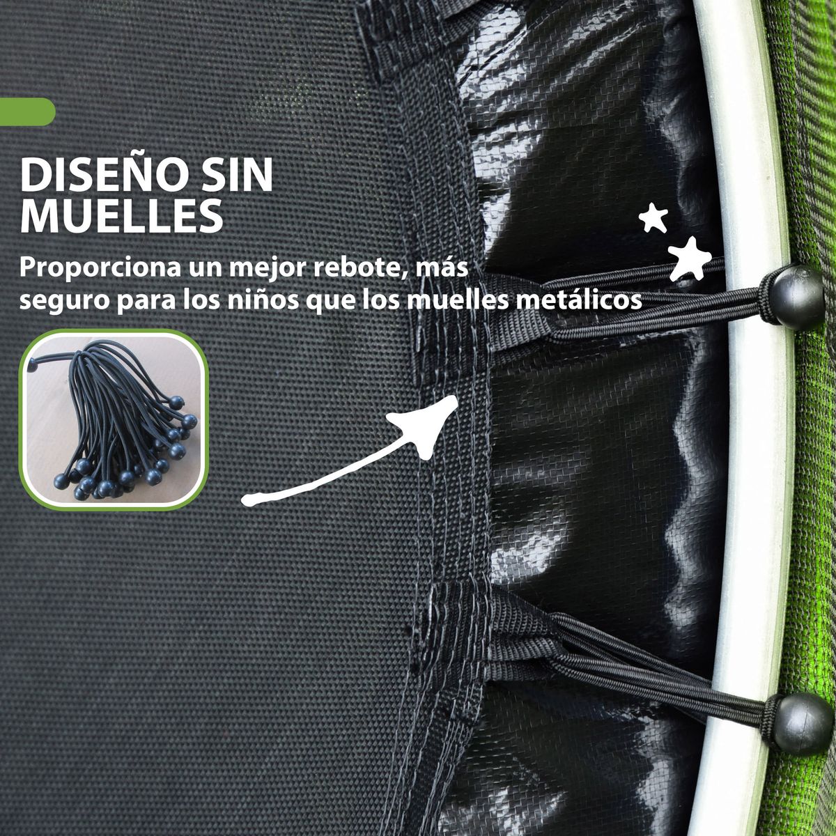 Cama-elastica-Bari-Homcom-entrada-con-cremallera-verde-Ø140x190-cm-