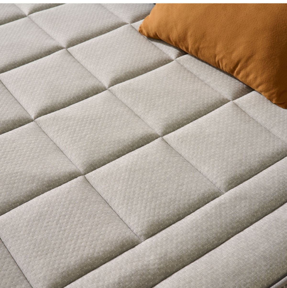 Colchon-muelles-ensacados-Optima-Nature-firmeza-media-alta-gris-30-cm-detalle-colchon