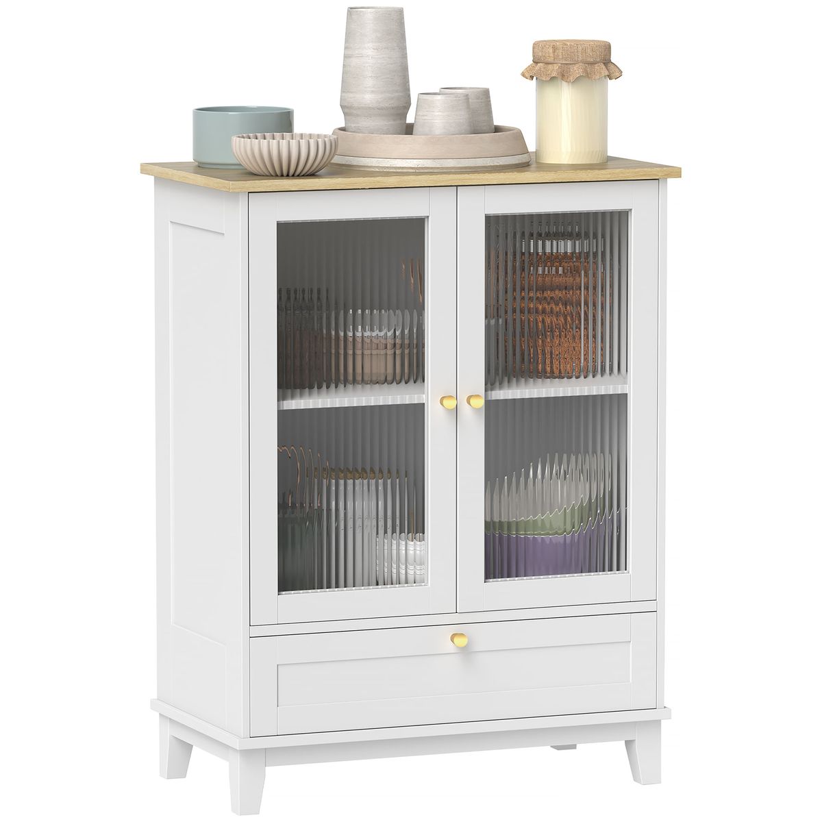 Aparador-Milan-Homcom-cajon---armario-blanco-natural-85x68x35-cm-lateral