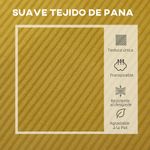 Sofa-Iris-Homcom-2-plazas---2-puertos-USB-amarillo-85x110x60-cm-material