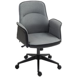 Silla de oficina Jaca Homcom altura ajustable 93-103x66x65 cm