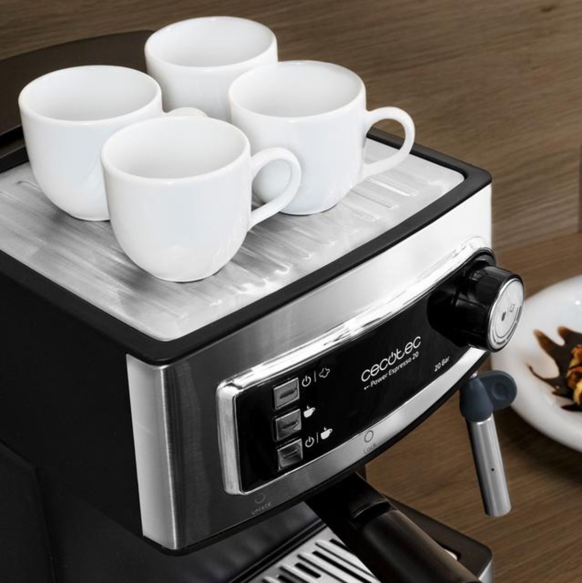 Cafetera-espresso-Cecotec-Power-Espresso-20-850W-15L-acero-inoxidable-cafe