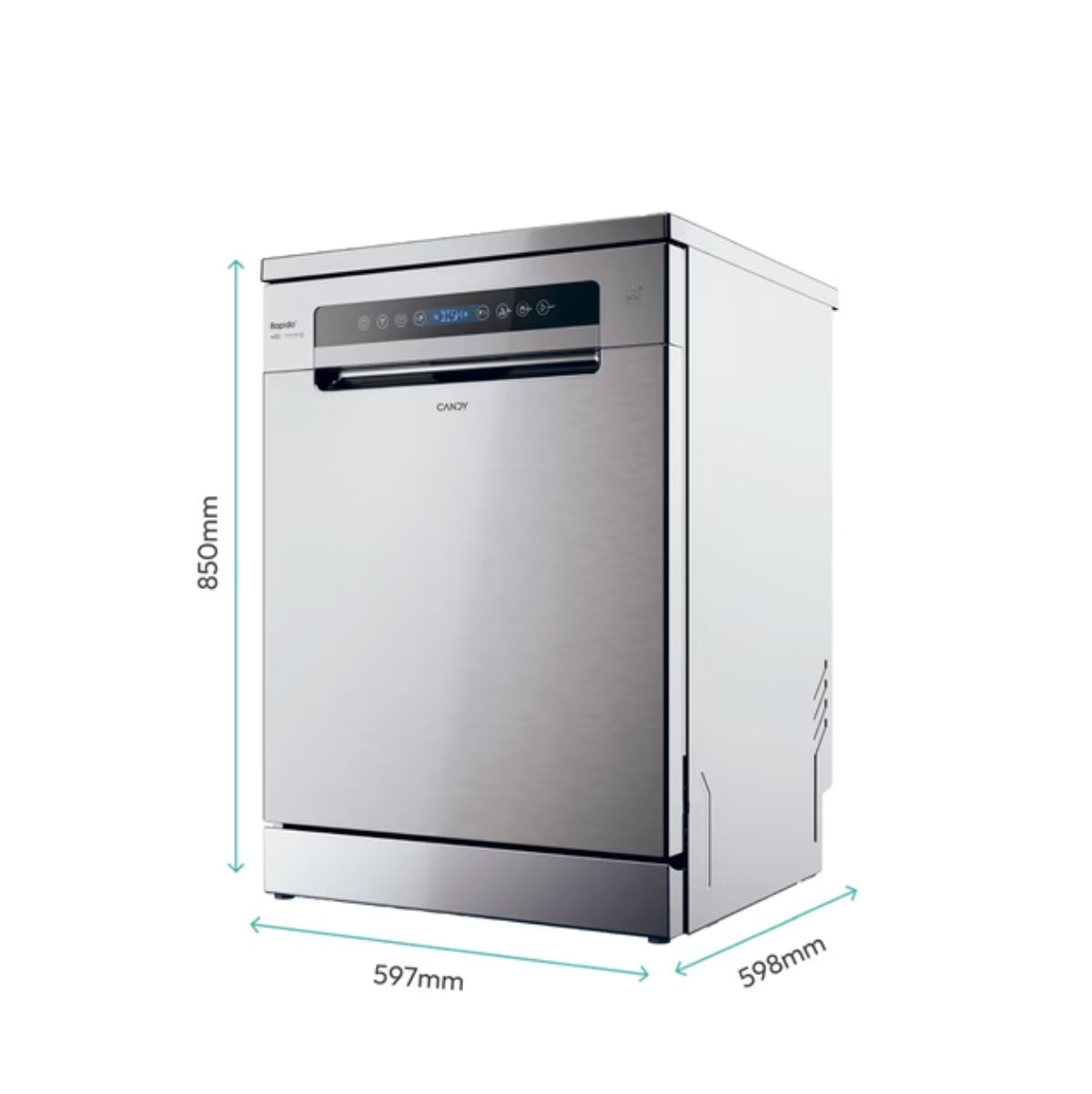 Lavavajillas-Candy-CF4C0F1S-14-servicios-8-programas-C-inox-60-cm-medidas