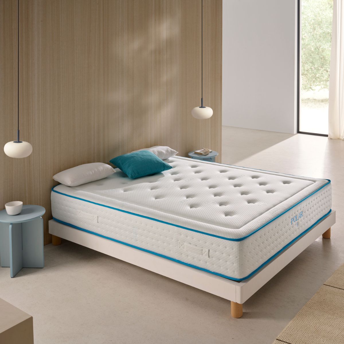 Colchon-viscoelastico-Luxury-Polar-Duo-nucleo-espuma-HR-blanco-80x180-cm-lateral