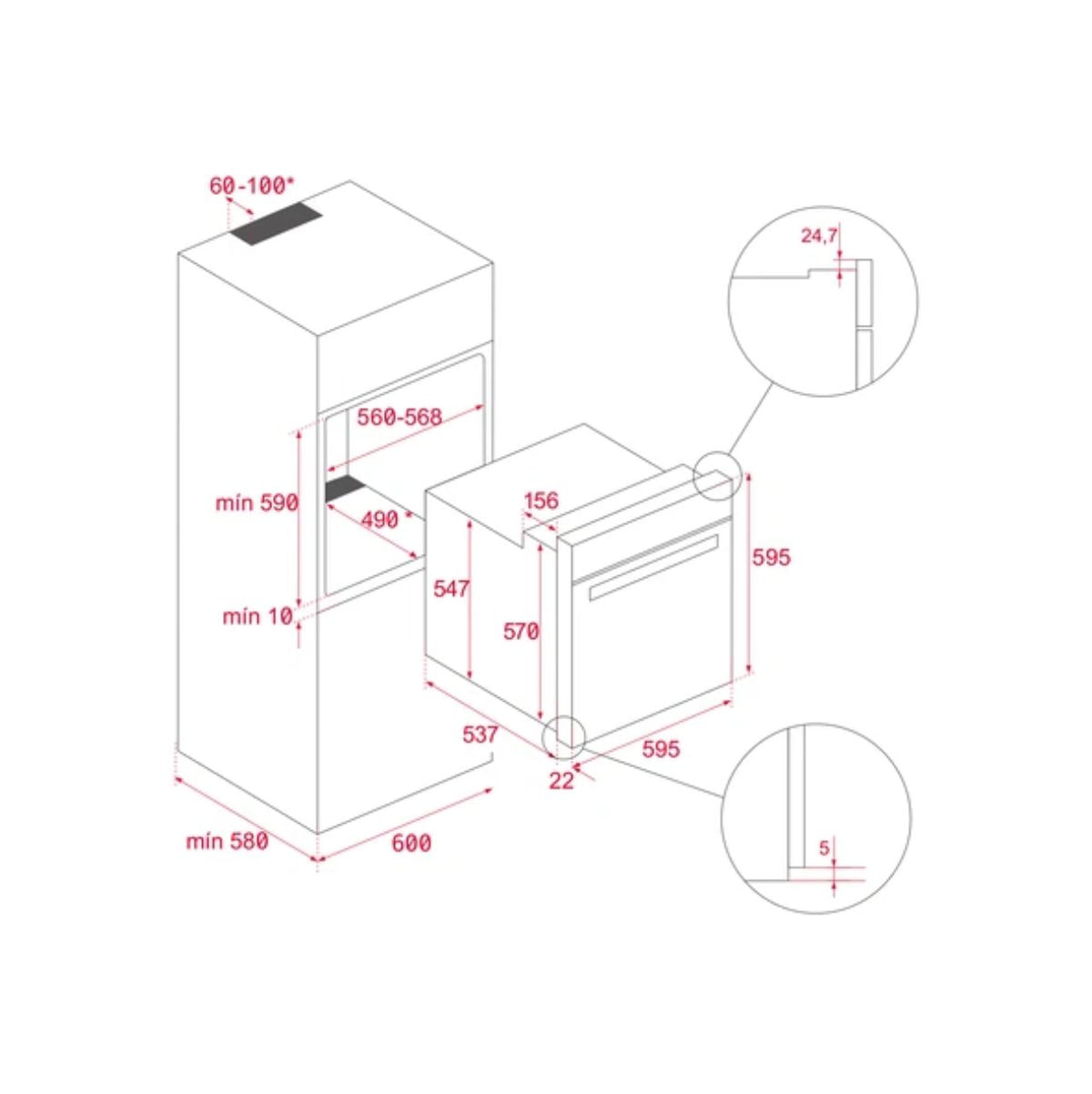 Horno-multifuncion-Teka-HLB8408-3215W-70L-9-programas-A-negro-595-cm-medidas