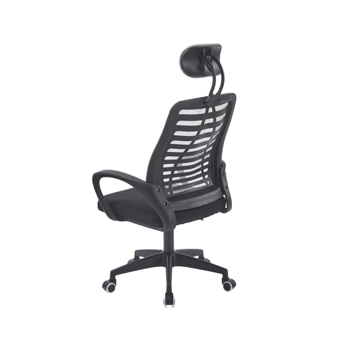 Silla-de-oficina-Kneck-reposacabezas-regulable-gris-106-116x585x56-cm-lateral-posterior