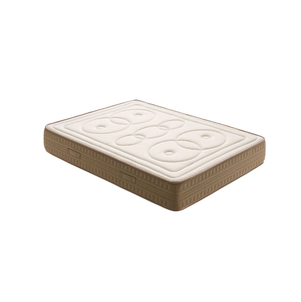 Colchon-viscoelastico-Luxury-Core-nucleo-espuma-HR-beige-30-cm-fondo-blanco