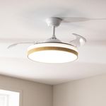 Ventilador-de-techo-Cecotec-EnergySilence-Aero-4320-Invisible-35W-aspas-retractiles-blanco-natural-ambientada