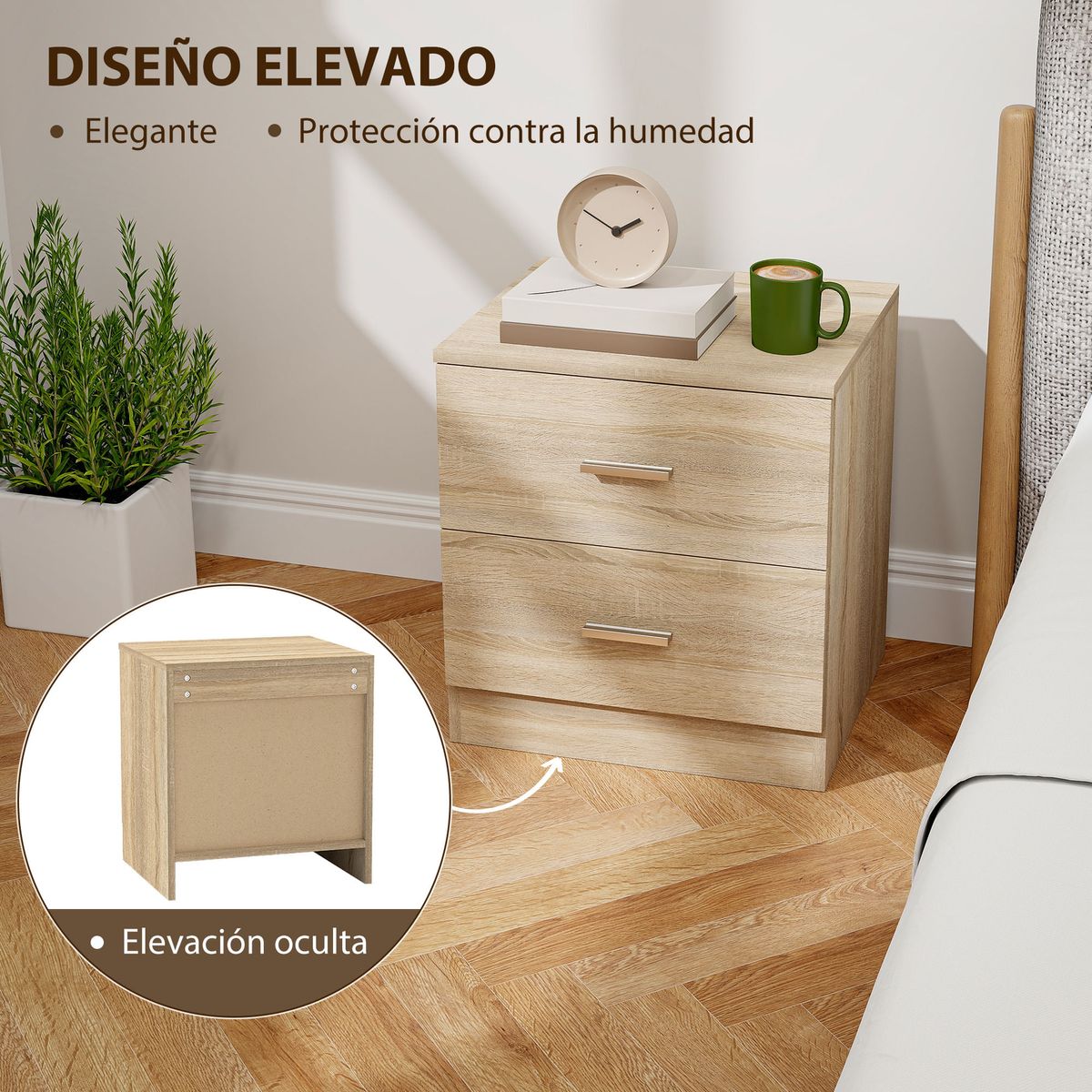 Mesita-de-noche-Arena-Homcom-2-cajones-natural-49x45x395-cm-