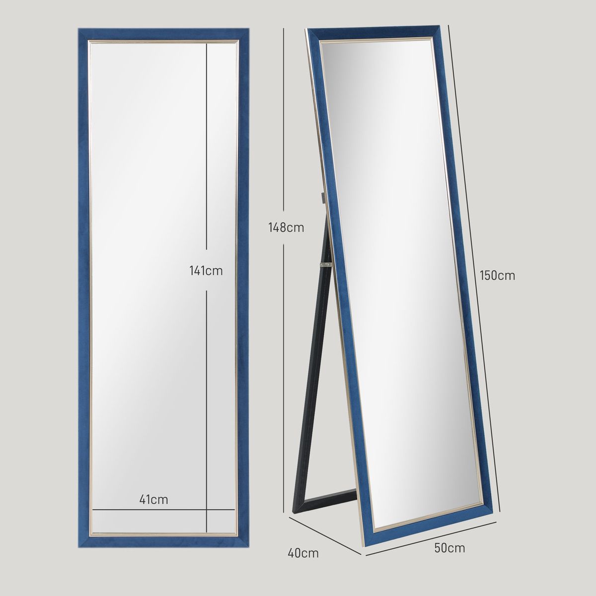 Espejo-de-pie-Chile-Homcom-con-soporte-150x50-cm-