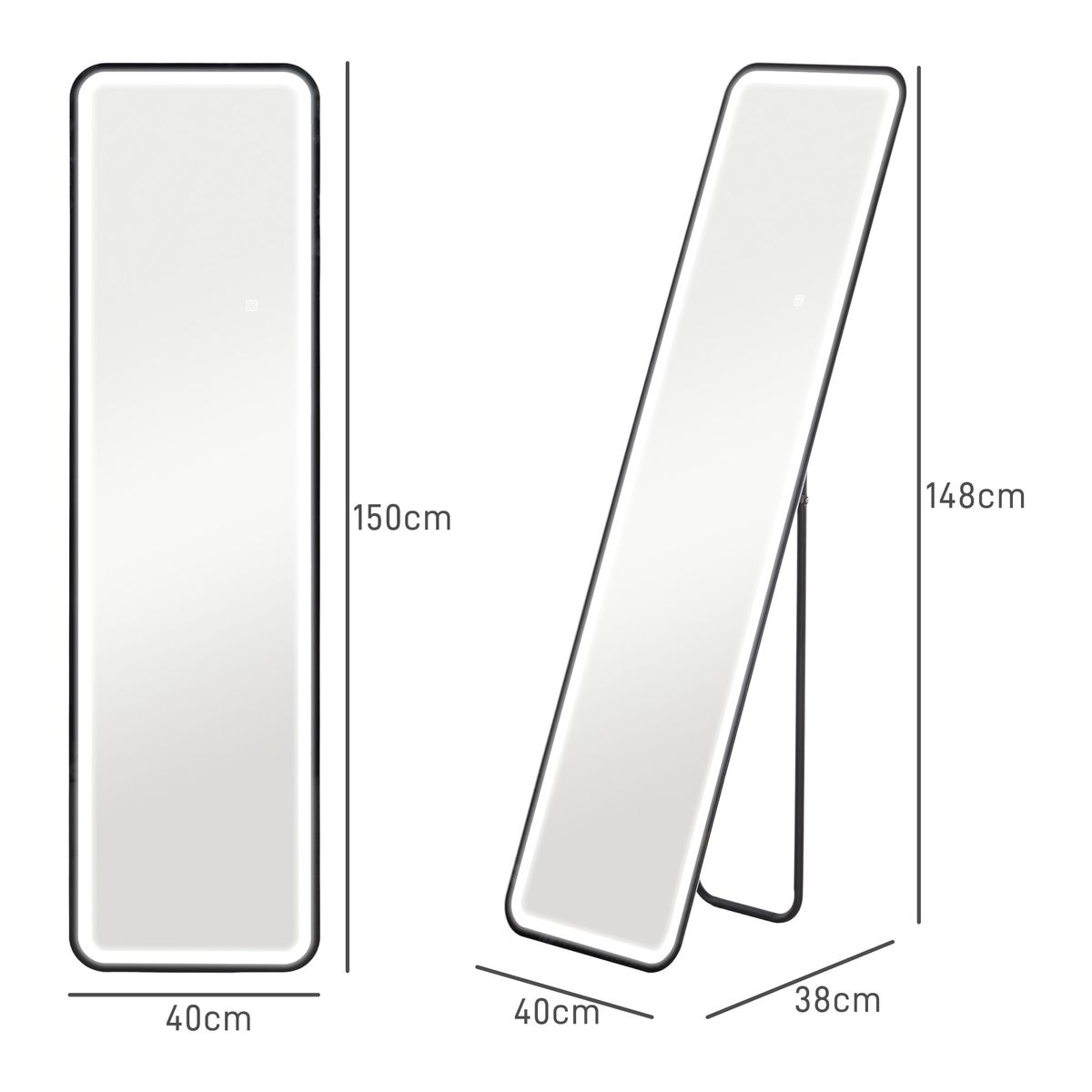 Espejo-de-pie-Atlantis-Homcom-luz-LED-ajustable-150x40-cm-