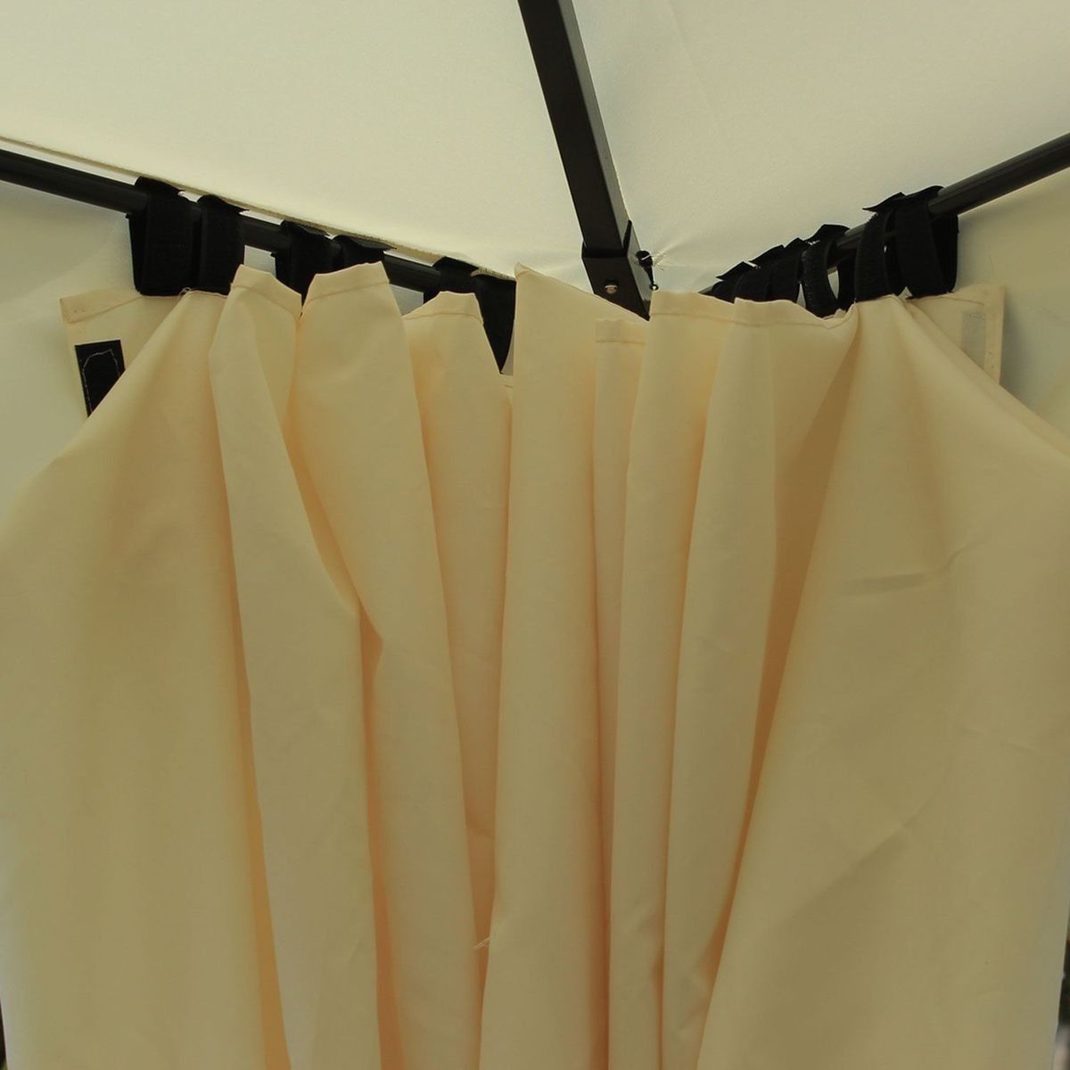 Cenador-Grecia-Outsunny-techo-doble---cortinas-crema-280x400x300-cm-
