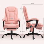 Silla-de-oficina-Lady-Vinsetto-7-puntos-de-masaje---reposapies---mando-rosa-111-121x67x67-cm