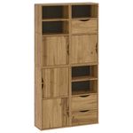 Estanteria-modular-Canela-4-armarios---estantes---3-cajones-natural-79x40x24-cm-fondo-blanco