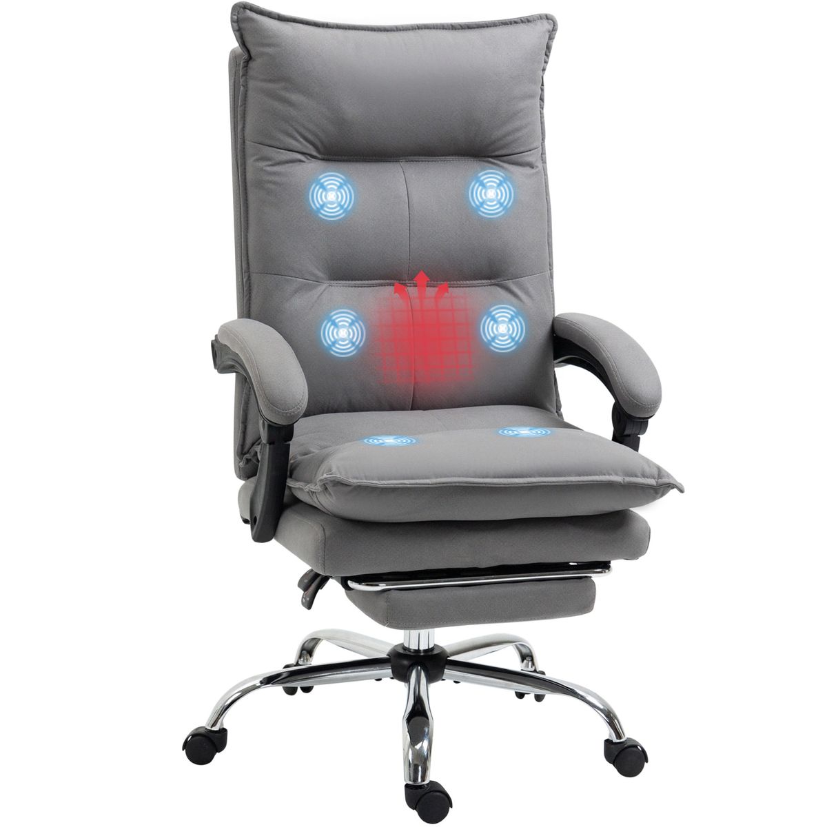 Silla-de-oficina-Tebhe-Vinsetto-funcion-masaje-5-modos-gris-114-1215x66x74-cm