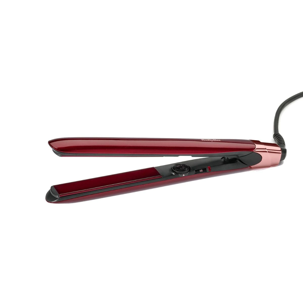 Plancha-de-pelo-BaByliss-Inspired-ST212PE-45W-13-temperaturas-rojo-fondo-blanco