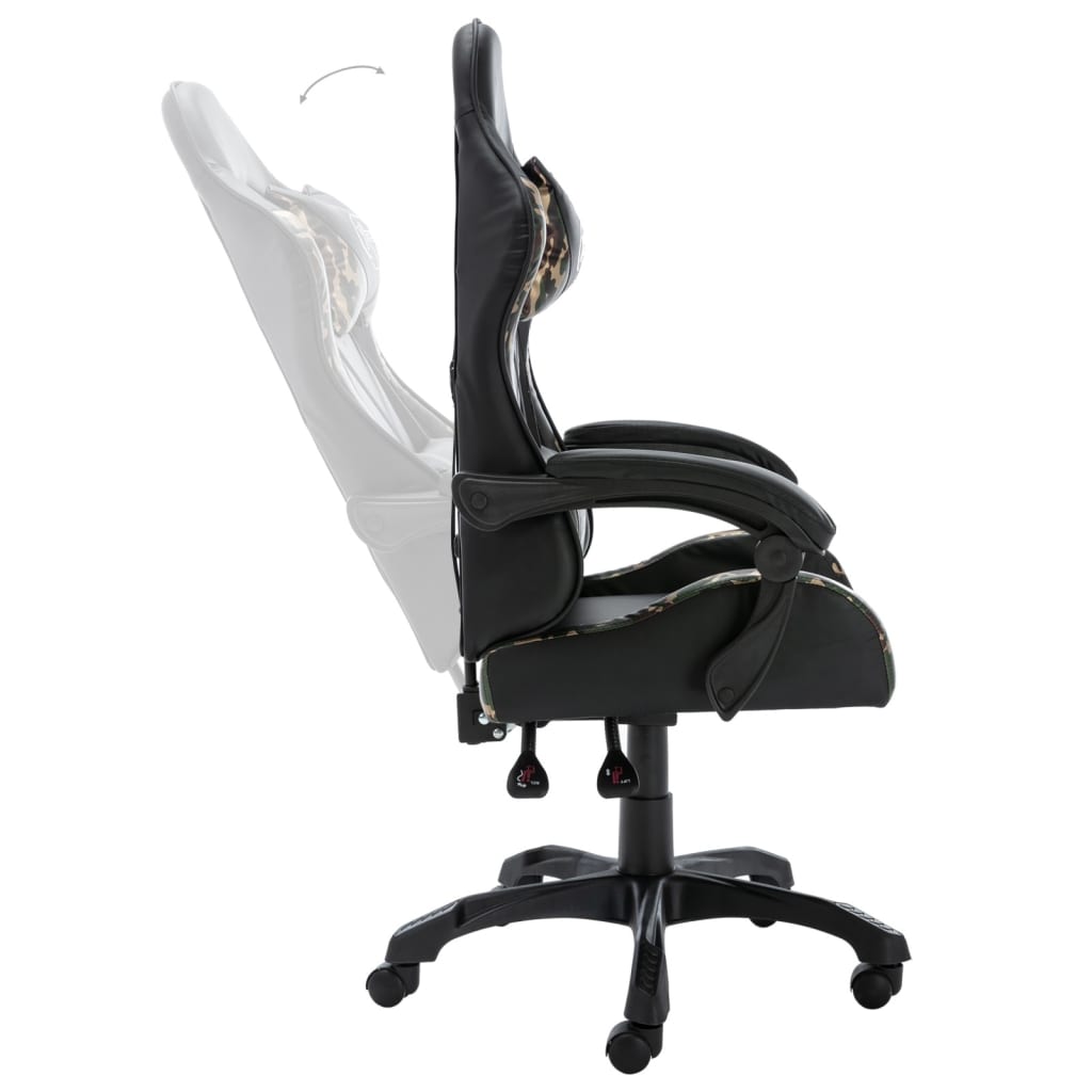 Silla-de-oficina-Rocky-altura-regulable---cojines-negro-117-125x68x56-cm