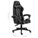 Silla-de-oficina-Marlon-altura-regulable---reclinable---reposacabezas-negro-gris-115-130x62x69-cm-